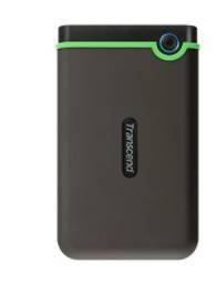 Внешний жесткий диск 2TB Transcend StoreJet 25M3G, 2.5", USB 3.1, резиновый противоударный, Милитари зеленый, купить в Краснодаре