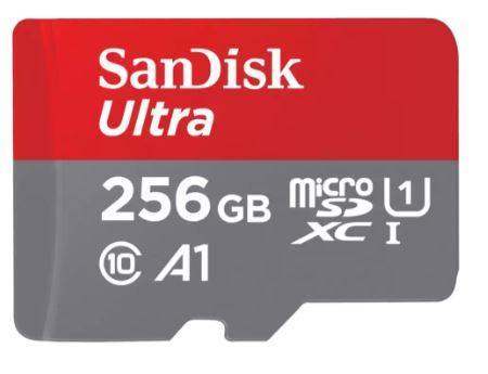 Флеш карта microSD 256GB SanDisk microSDXC Class 10 Ultra UHS-I U1 A1 150MB/s, купить в Краснодаре