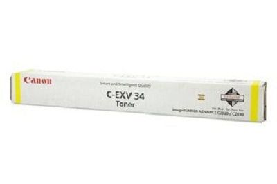 Тонер C-EXV 34 желтый для Canon iR ADV C2220L/C2220i/C2225i/C2230i, купить в Краснодаре