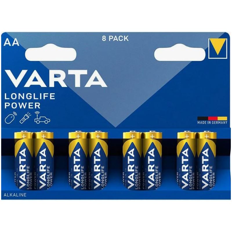Батарейка AA Varta LONGLIFE POWER LR6 AA (04906121418)
