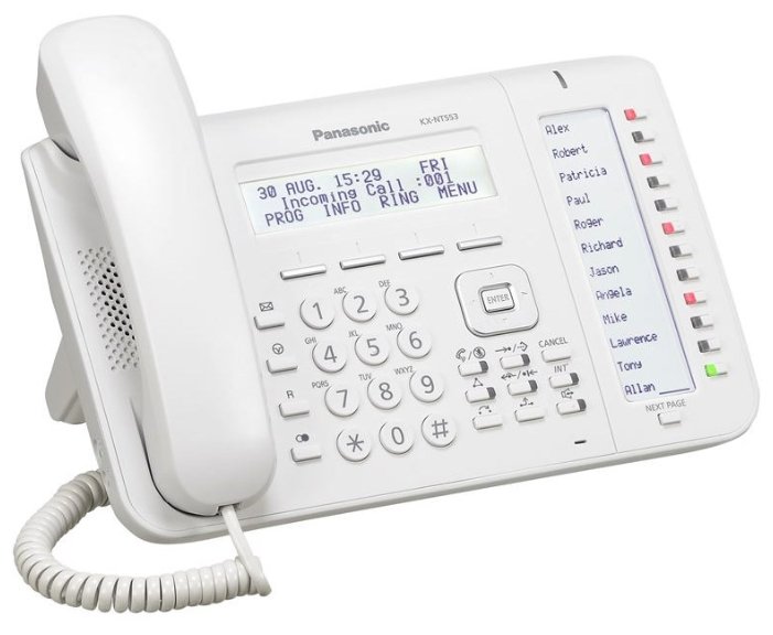 Телефон IP Panasonic KX-NT553RU