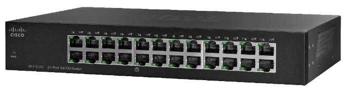 Коммутатор  Cisco SF110-24 ( SF110-24-EU ) , купить в Краснодаре