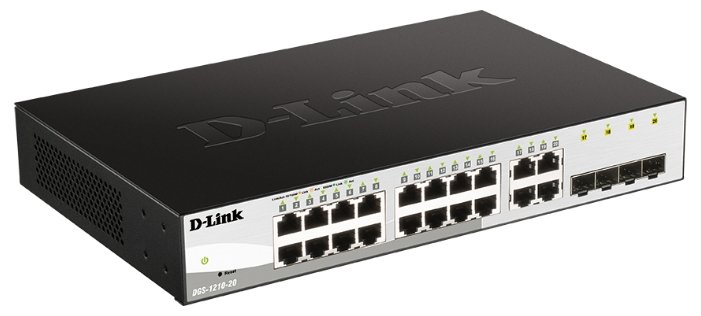 Коммутатор D-LINK DGS-1210-20/F1A, купить в Краснодаре