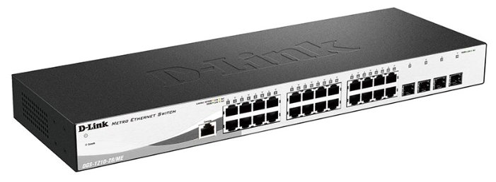 Коммутатор D-LINK DGS-1210-28/ME/A2A, купить в Краснодаре