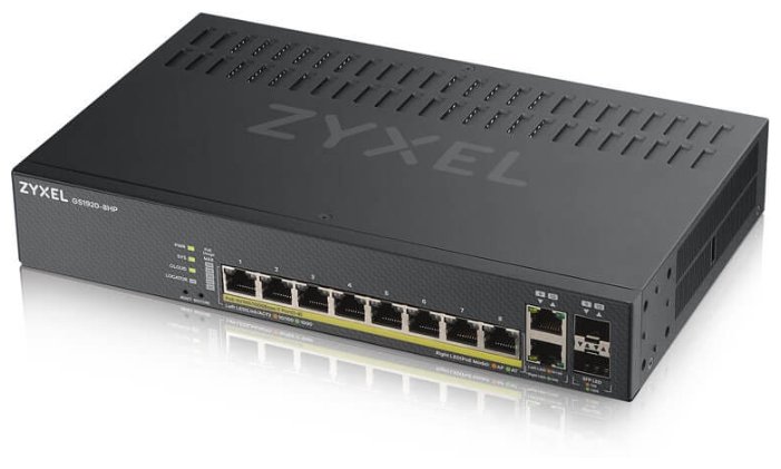Коммутатор  ZYXEL GS1920-8HPv2, купить в Краснодаре