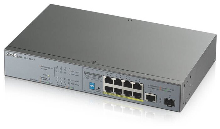Коммутатор  Zyxel GS1300-10HP PoE +, купить в Краснодаре