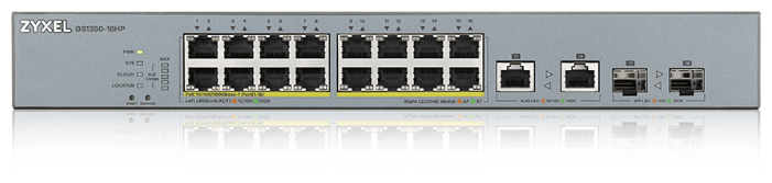 Коммутатор  Zyxel GS1350-18HP L2 PoE +, купить в Краснодаре