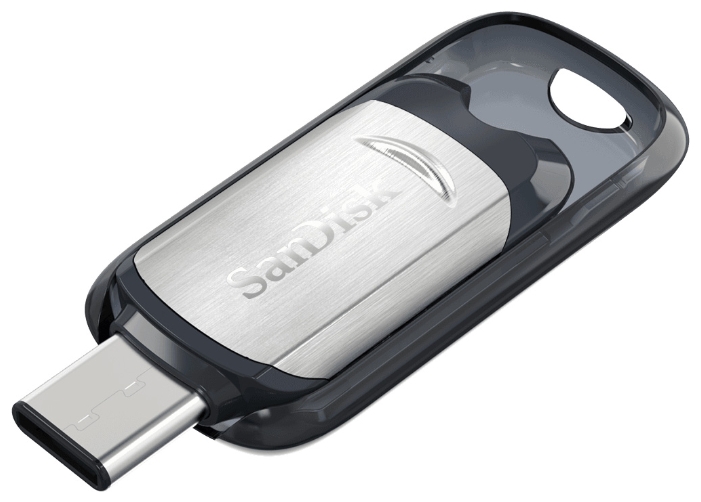 Флешка 32GB SanDisk CZ450 Ultra Type-C USB Type-C Silver, купить в Краснодаре