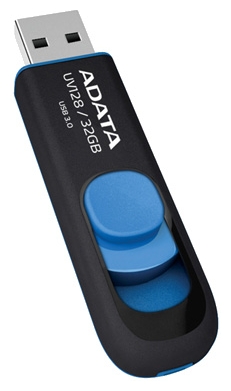 Флешка 32GB ADATA UV128 USB 3.0 черный/желтый, купить в Краснодаре