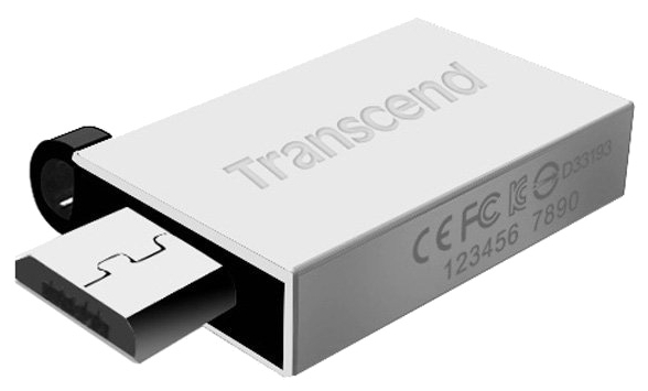 Флешка 16GB Transcend JetFlash 380 USB 2.0 металл серебро, купить в Краснодаре