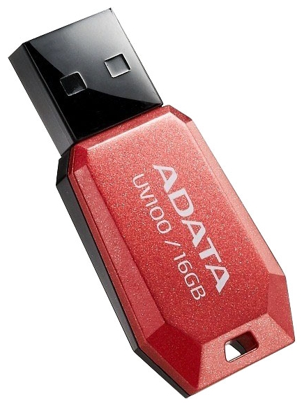 Флешка 16GB A-DATA UV100 USB 2.0 Красный, купить в Краснодаре