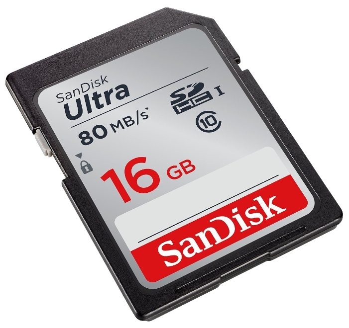 Карта памяти SDHC SanDisk SDSDUNC-016G-GN6IN, купить в Краснодаре