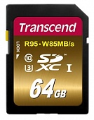 Карта памяти SDXC Transcend TS64GSDU3, купить в Краснодаре
