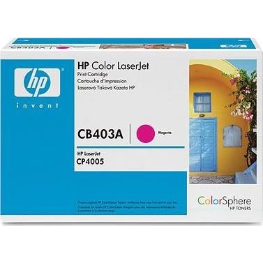 Картридж пурпурный HP Color LaserJet CP4005 7500 стр.