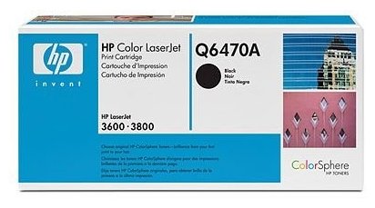Картридж HP для CLJ CP3505/3600/3800 ( Q6470A ), купить в Краснодаре