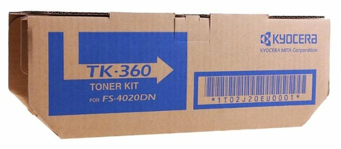 Тонер-картридж TK-360 Kyocera FS-4020DN (20 000 стр.), купить в Краснодаре