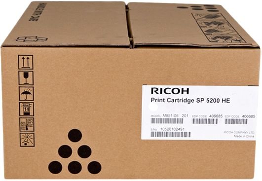 Тонер-картридж Ricoh тип SP5200HE Aficio SP5200S/5210SF/5210SR/SP5200DN/5210DN (25000стр)