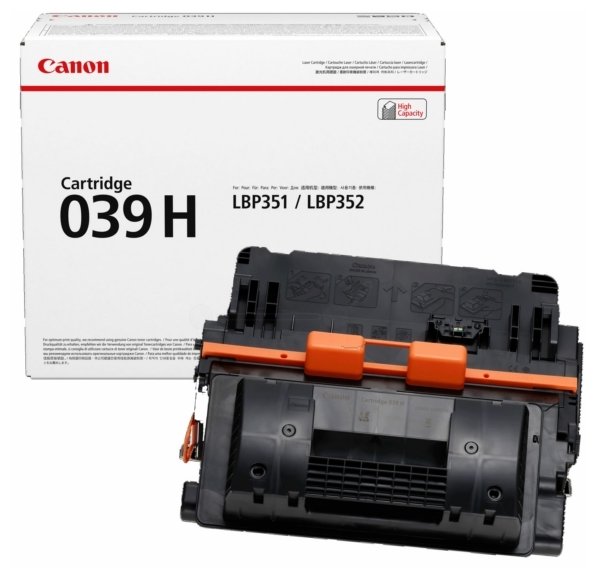 Тонер-картридж 039 H BK для Canon LBP351x/352x (25000 стр.), купить в Краснодаре