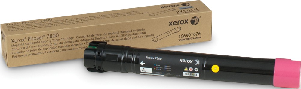 Тонер-картридж красный Xerox PH7800, 6000 стр.