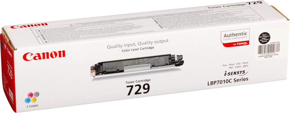 Тонер-картридж Canon CLBP 729 черный, купить в Краснодаре