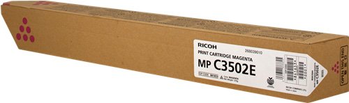 Тонер-картридж Ricoh MPC3502E малиновый красный MP C3502E