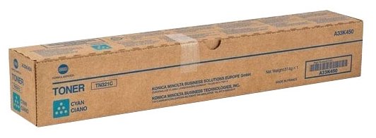 Тонер-картридж Minolta Bizhub C224/C284/ C364 Cyan 25000стр. TN321C (o), купить в Краснодаре