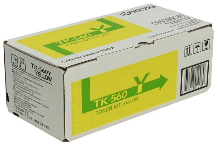 Тонер-картридж желтый TK-560Y Kyocera FS-C5300DN/ECOSYS P6030cdn (10 000 стр.), купить в Краснодаре