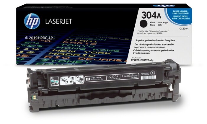 Тонер-картридж   HP Color LaserJet CC530A Black Print   ( CC530A ) , купить в Краснодаре