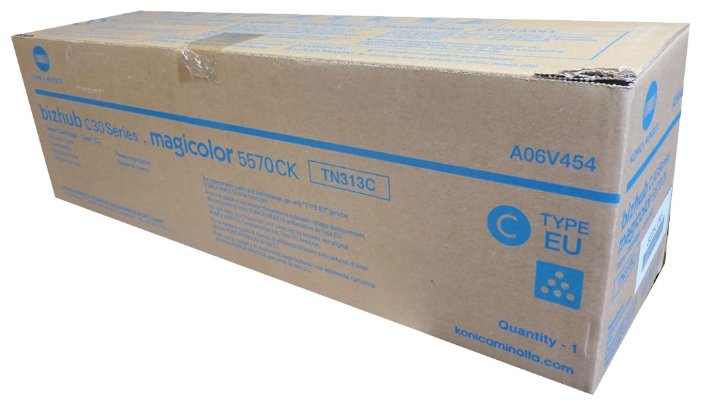 Тонер Konica Minolta bizhub C30/31P, синий, купить в Краснодаре