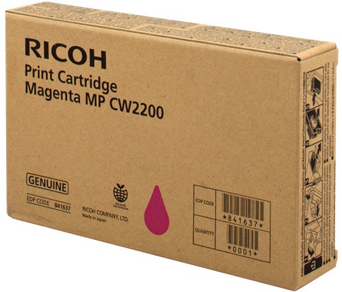 Картридж пурпурный тип MP CW2200 Ricoh красный MP CW2200