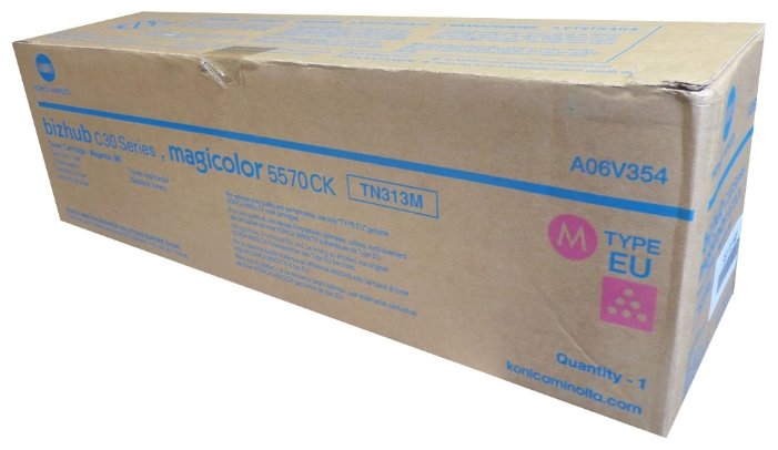 Тонер Konica Minolta bizhub C30/31P, красный, купить в Краснодаре