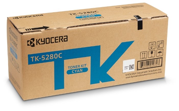 Тонер-картридж Kyocera TK-5280C (синий) (ресурс 11 000 стр.) для P6235cdn/M6235cidn/M6635cidn, купить в Краснодаре