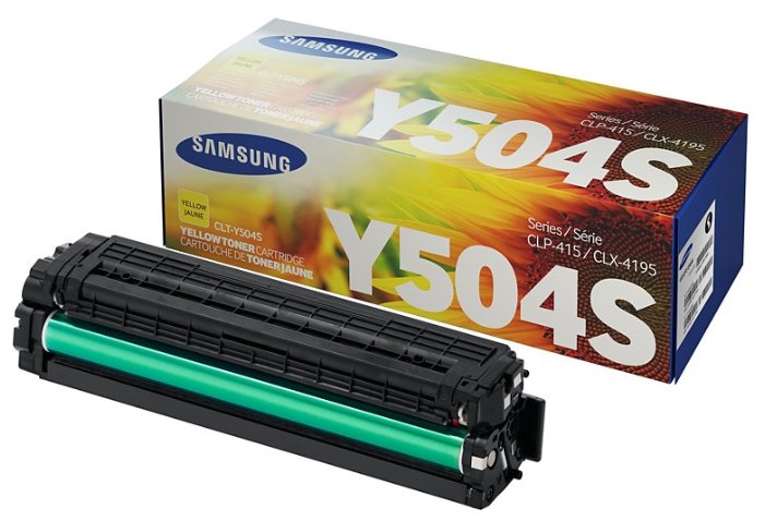 Тонер-картридж   Samsung CLT-Y504S Yellow, купить в Краснодаре