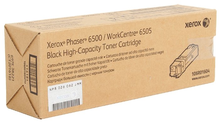 Тонер-картридж Xerox Phaser 6500N/DN WC6505N/DN Black 3000стр. (o)