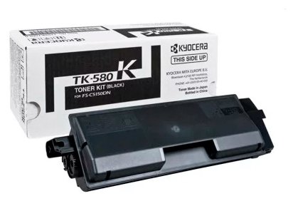 Тонер-картридж черный TK-580K Kyocera FS-C5150DN, ECOSYS P6021cdn (3500 стр.), купить в Краснодаре
