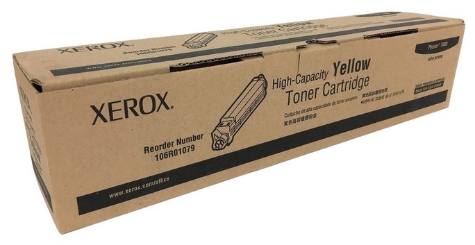 Тонер XEROX Phaser 7400 желтый (18K) (106R01079), купить в Краснодаре