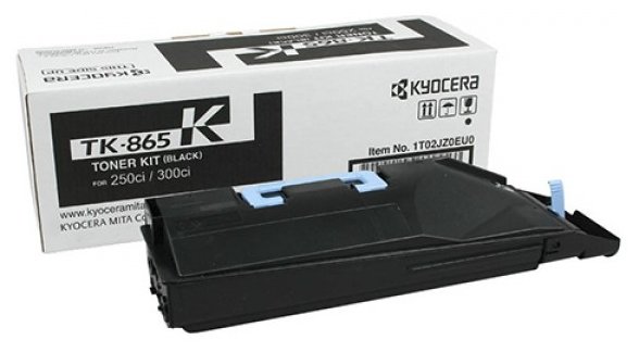 Тонер-картридж черный TK-865K Kyocera TASKalfa 250ci/300ci (20 000 стр.)