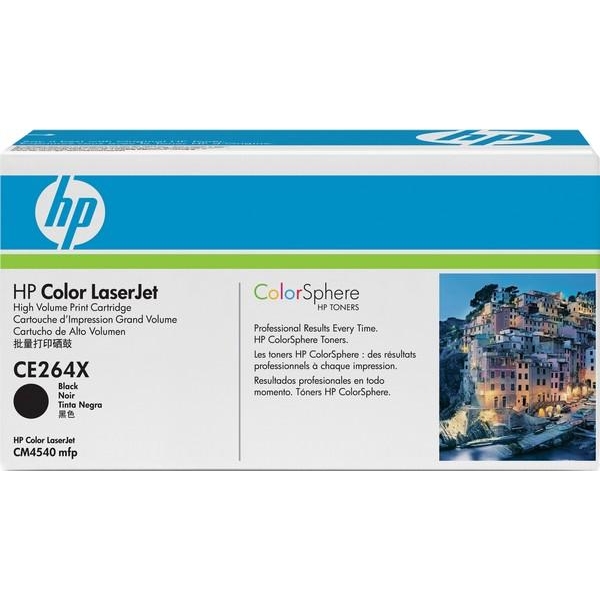 Картридж чёрный HP Color LaserJet CM4540 MFP (17К)