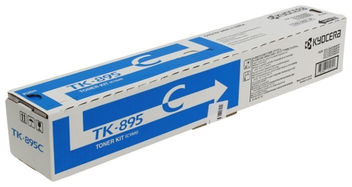 Тонер-картридж TK-895C 6 000 стр. Cyan для FS-C8020MFP/C8025MFP, купить в Краснодаре