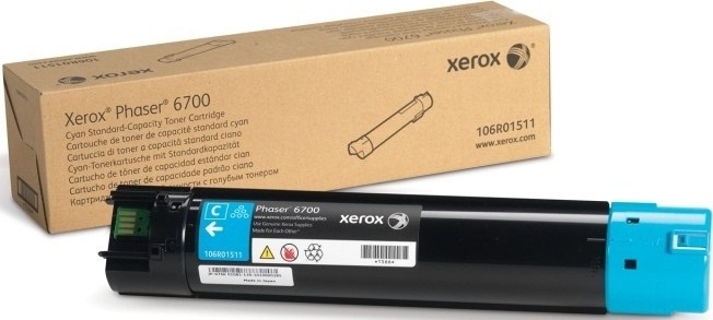 Тонер-картридж Xerox Phaser 6700 голубой 5000 стр.