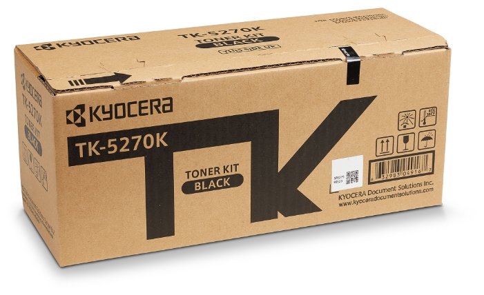 Тонер-картридж Kyocera TK-5270K (чёрный) (ресурс 8 000 стр.) для P6230cdn/M6230cidn/M6630cidn, купить в Краснодаре