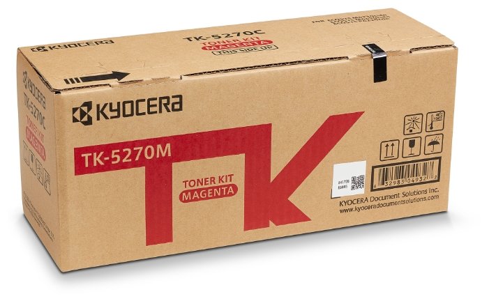 Тонер-картридж Kyocera TK-5270M (пурпурный) (ресурс 6 000 стр.) для P6230cdn/M6230cidn/M6630cidn, купить в Краснодаре