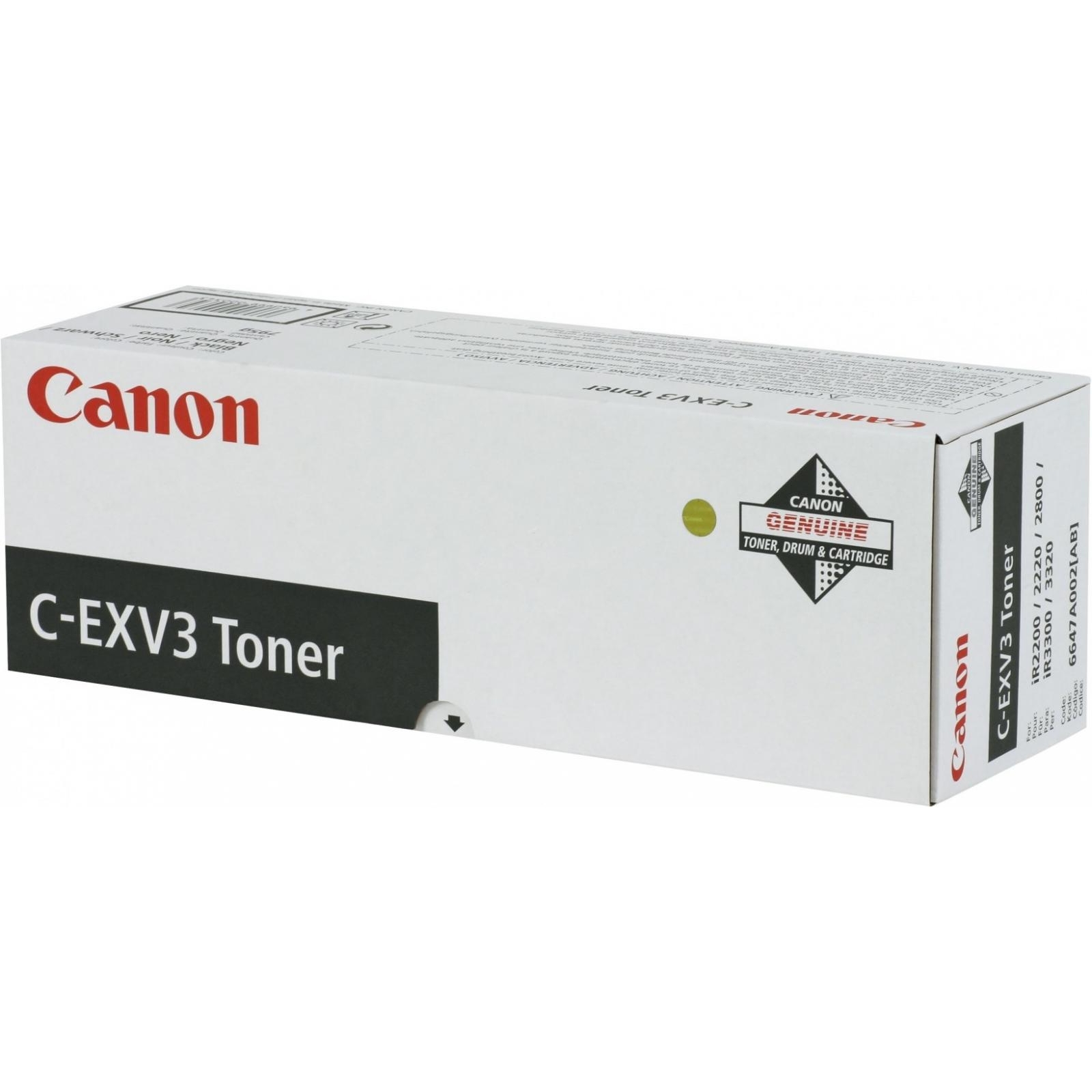 Тонер-картридж Canon C-EXV 3 черный