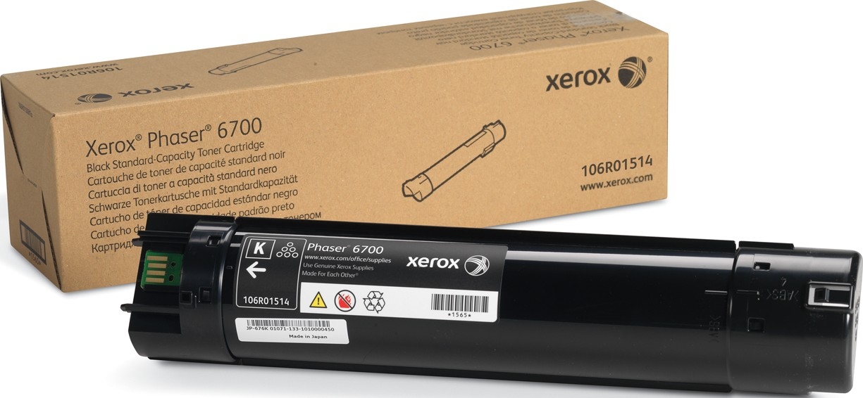 Тонер-картридж Xerox Phaser 6700 черный 7100 стр.