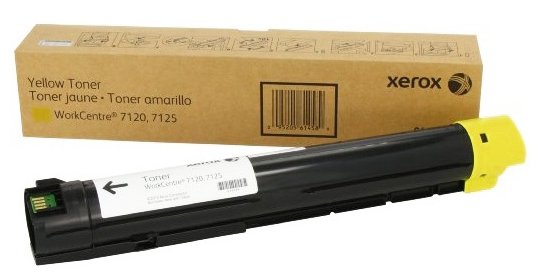 Тонер XEROX WC 7120/7220/25 желтый 15K (006R01462)