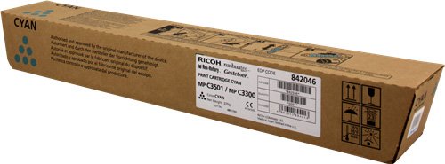 Тонер-картридж Ricoh MPC3501E/MPC3300E голубой Ricoh Aficio MPC3001/C3501/MPC2800/C3300 (16000стр)
