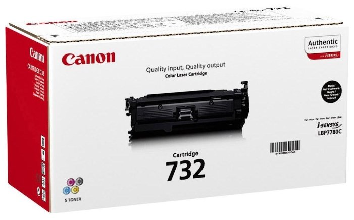 Тонер-картридж   CANON CRG 732 BK EUR, купить в Краснодаре
