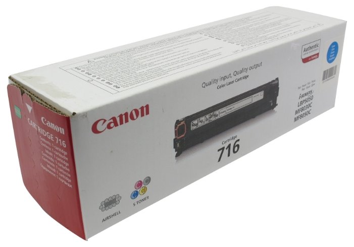 Тонер-картридж CANON 716 CYAN/LBP5050, купить в Краснодаре