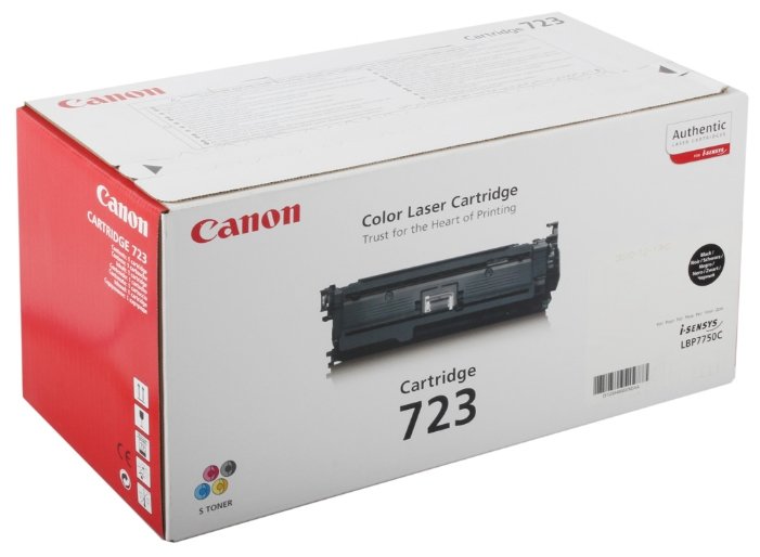 Тонер-картридж CANON CLBP  723 BK 5K EUR, купить в Краснодаре