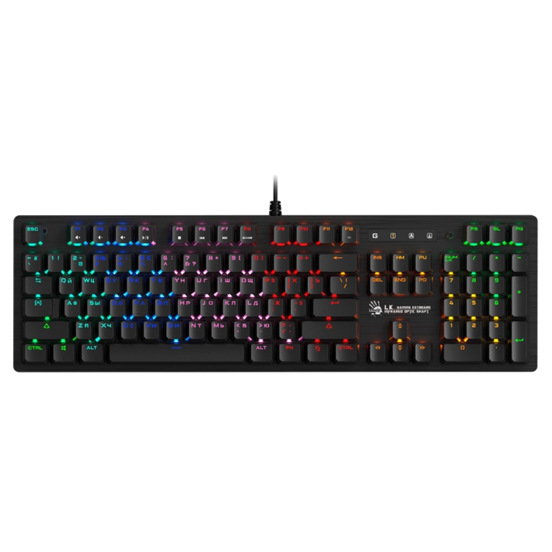 Клавиатура A4Tech B820R BLACK (BLUE SWITCH)